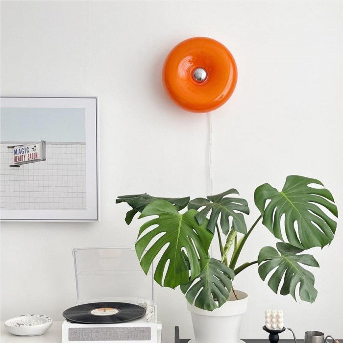 NovaHalo Donut LED Wall And Desk Lamp For Warm Ambient Lighting In Modern Spaces