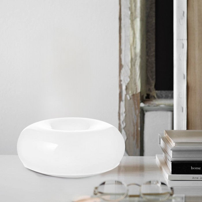 NovaHalo Donut LED Wall And Desk Lamp For Warm Ambient Lighting In Modern Spaces