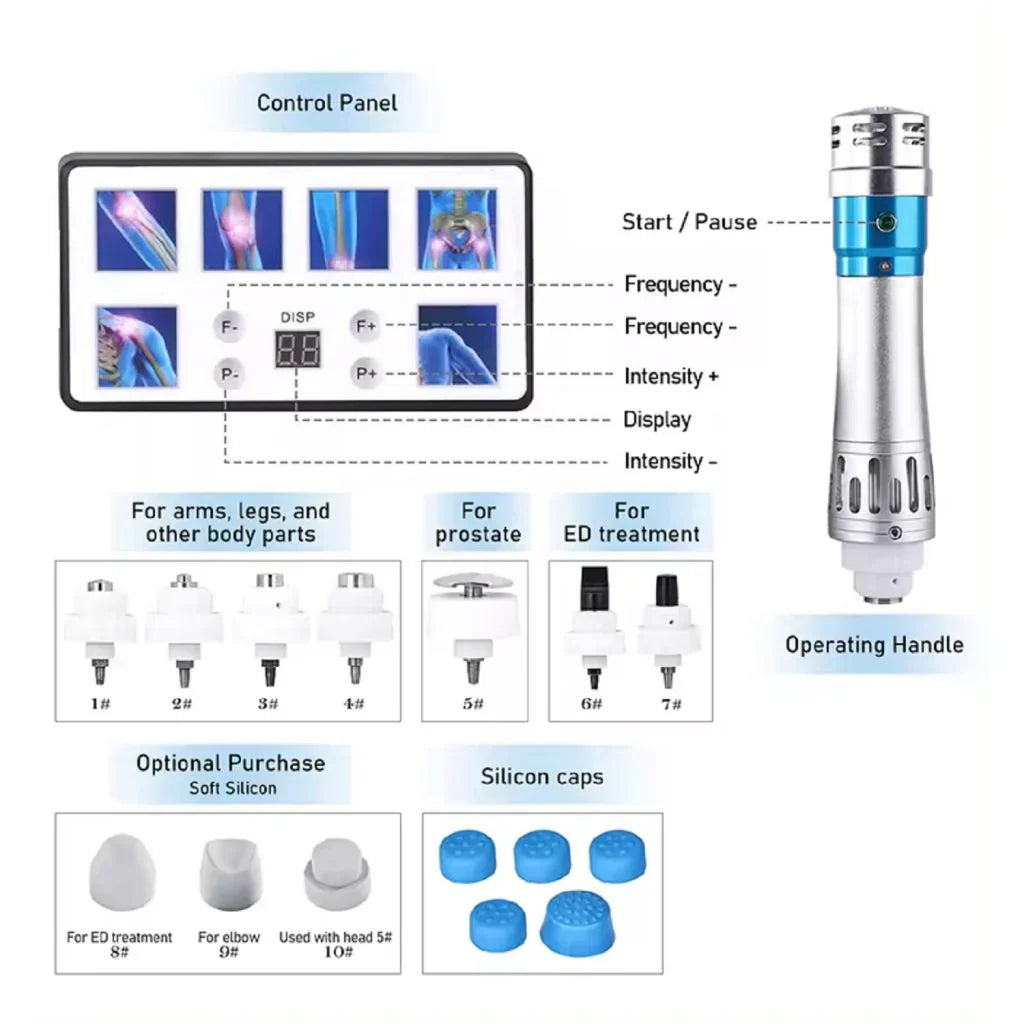 VitaPulse Portable ED Shockwave Therapy Device for Men | Ka-mostore