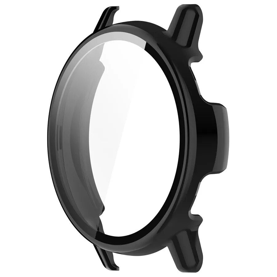 Coque rigide noire pour Garmin Vivoactive 5 — Lentille en verre intégrée