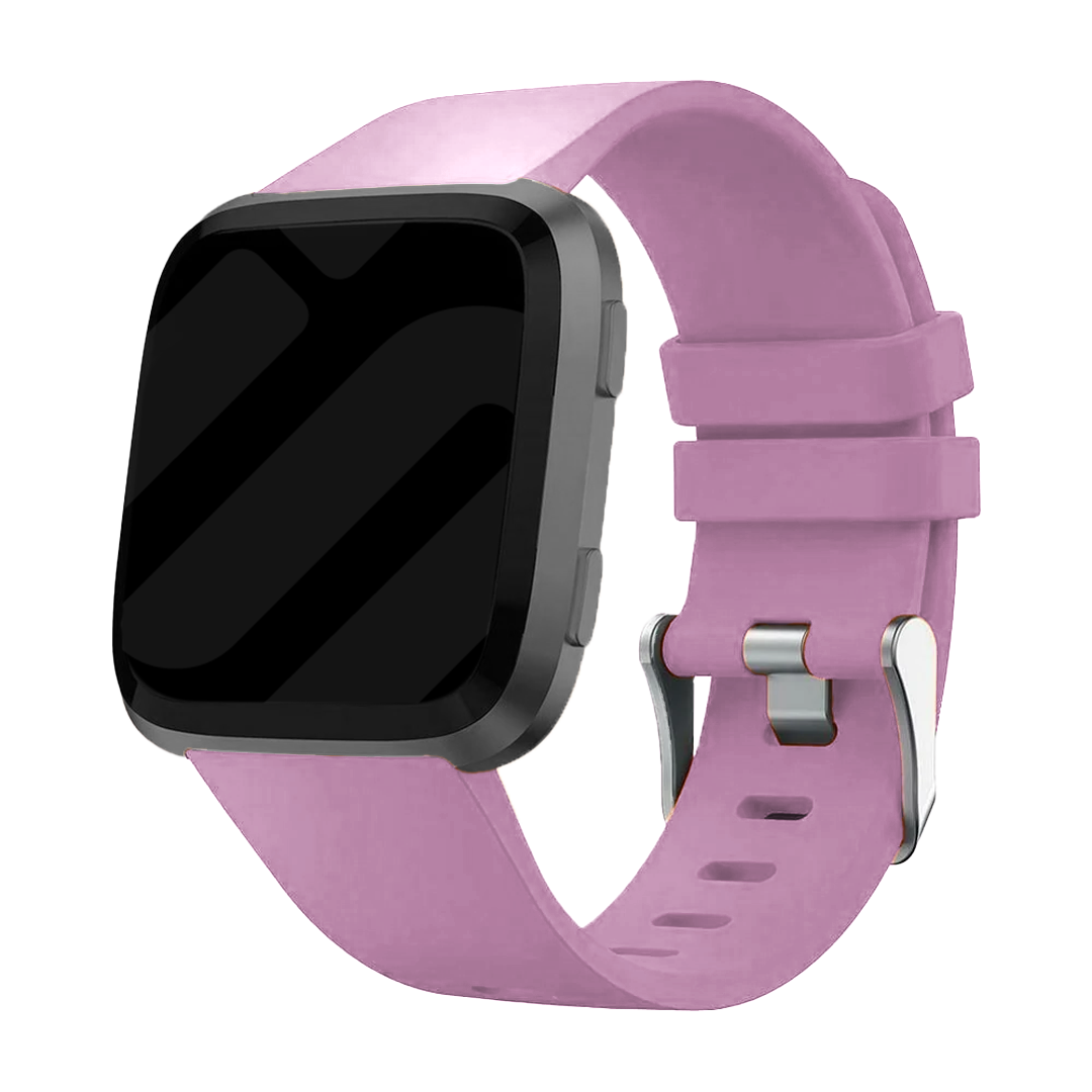 Fitbit Versa and Versa 2 Smartwatch Pink Silicone Strap