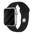 Correa de repuesto para Apple Watch — banda de silicona negra