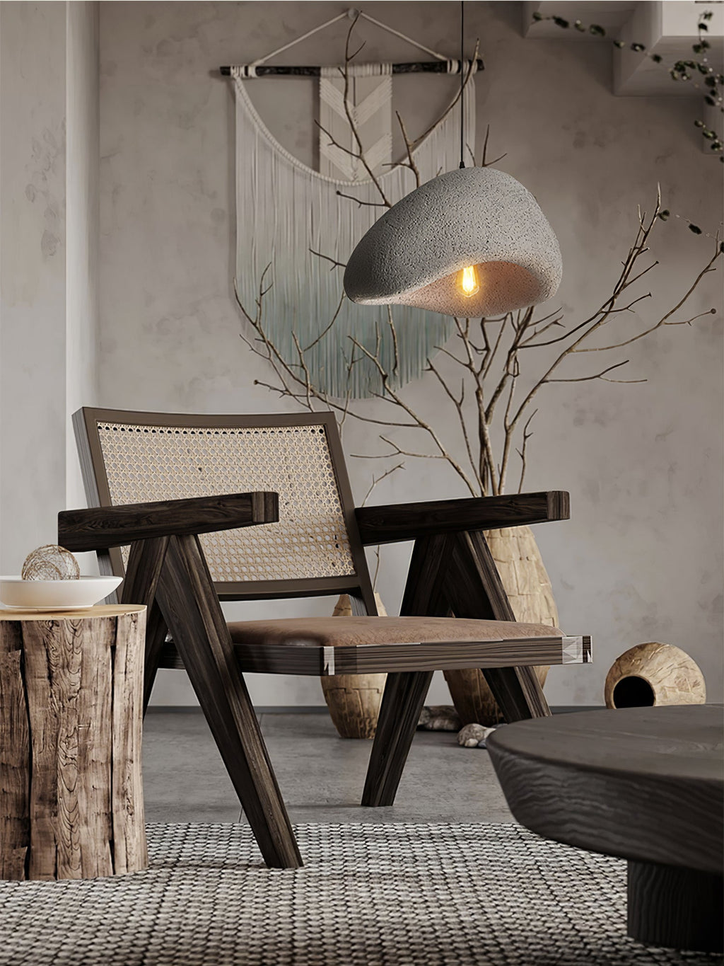 Wabi-Sabi Cocoon Pendant Light, Style A | Ka-mostore
