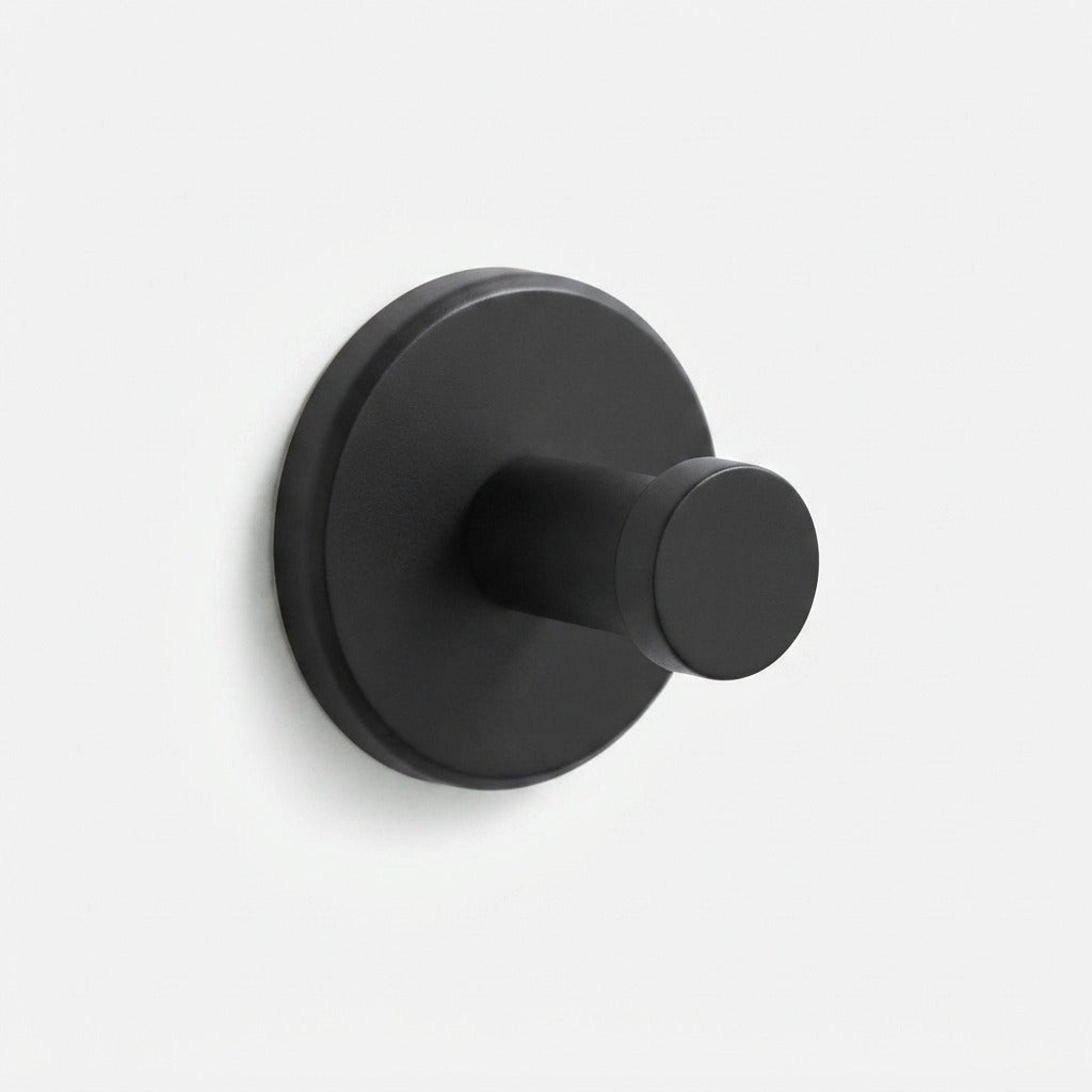 4-Pack No-Drill Wall Hooks — Strong Suction Cup Adhesion, Assorted Colors