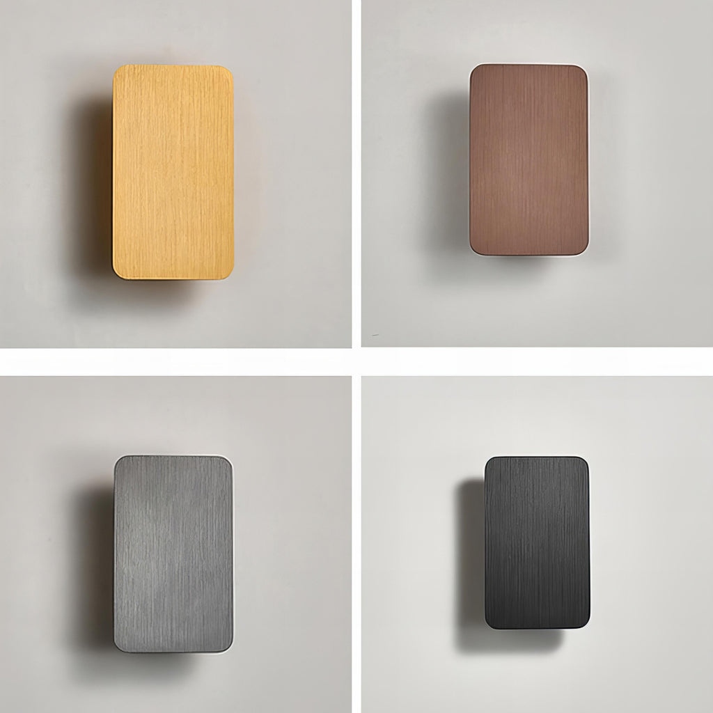 Wall Lamp Modern Metal Rectangular LED Indoor | Ka-mostore