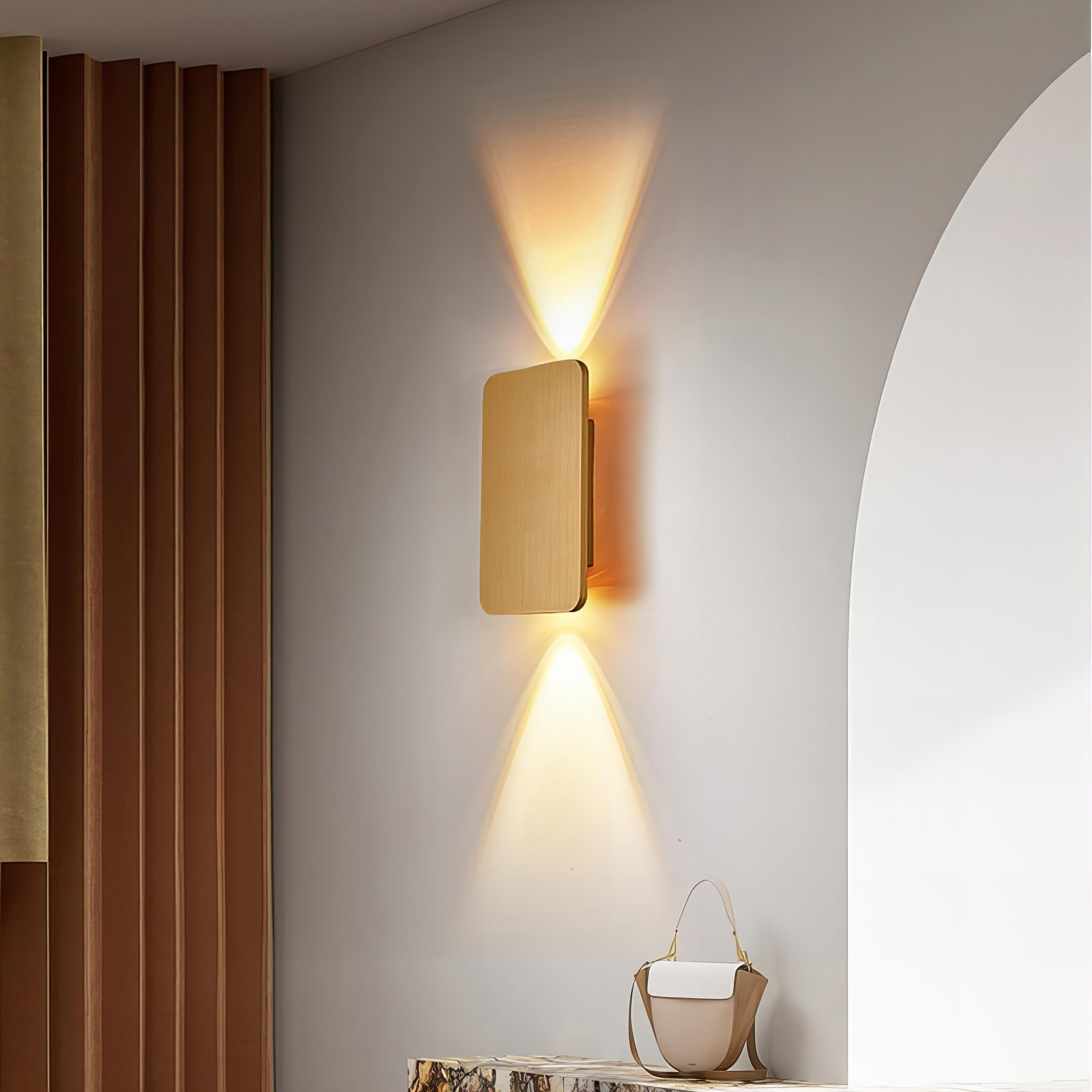 Wall Lamp Modern Metal Rectangular LED Indoor | Ka-mostore