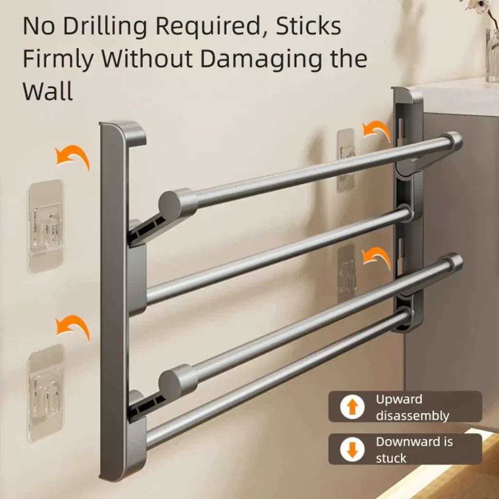 WALL ORGANIZER – Wall-mounted shoe rack with drainage for space-saving storage | Ka-mostore