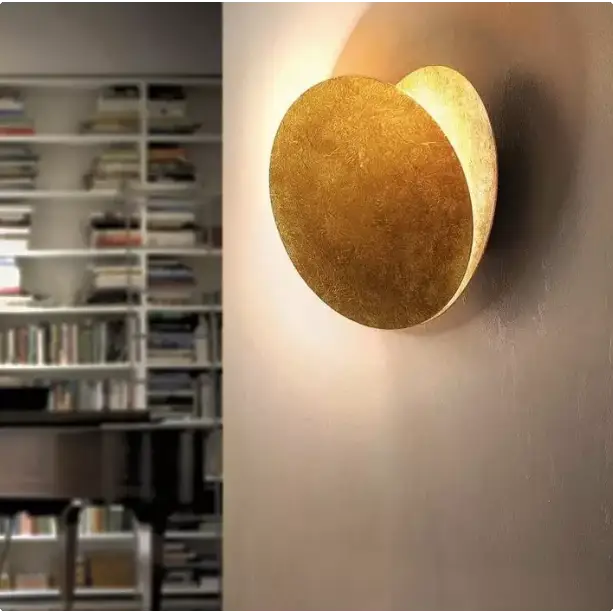 Wall Sconce - Modern Scandinavian Art in the Shape of an Eclipse. | Ka-mostore