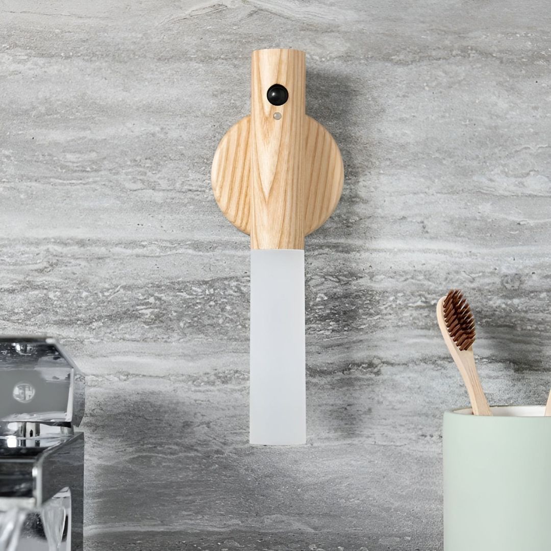 NordLicht applique sans fil avec détecteur de mouvement et fixation magnétique — lampe à piles