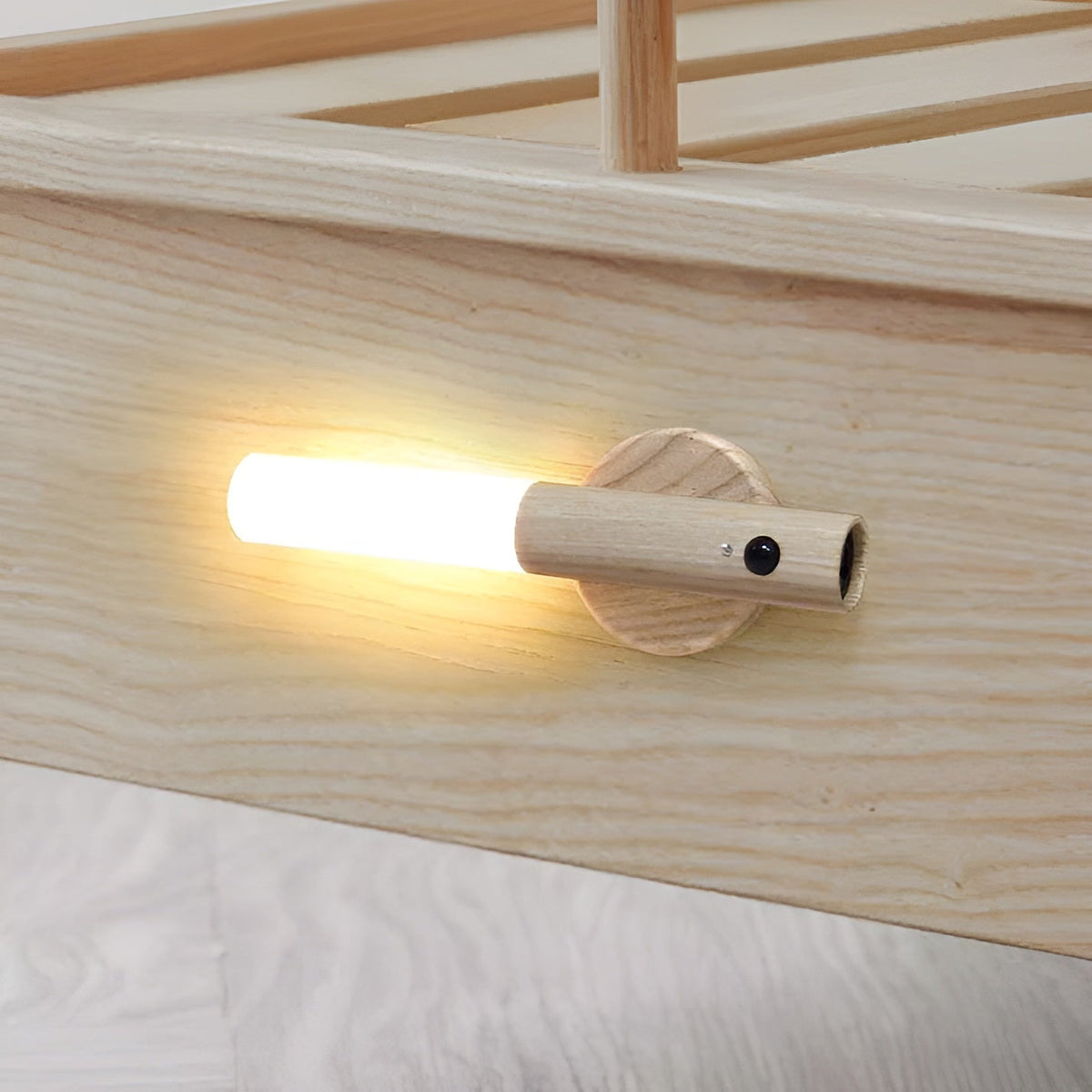 NordLicht applique sans fil avec détecteur de mouvement et fixation magnétique — lampe à piles