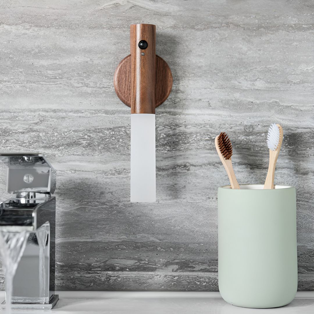 NordLicht applique sans fil avec détecteur de mouvement et fixation magnétique — lampe à piles