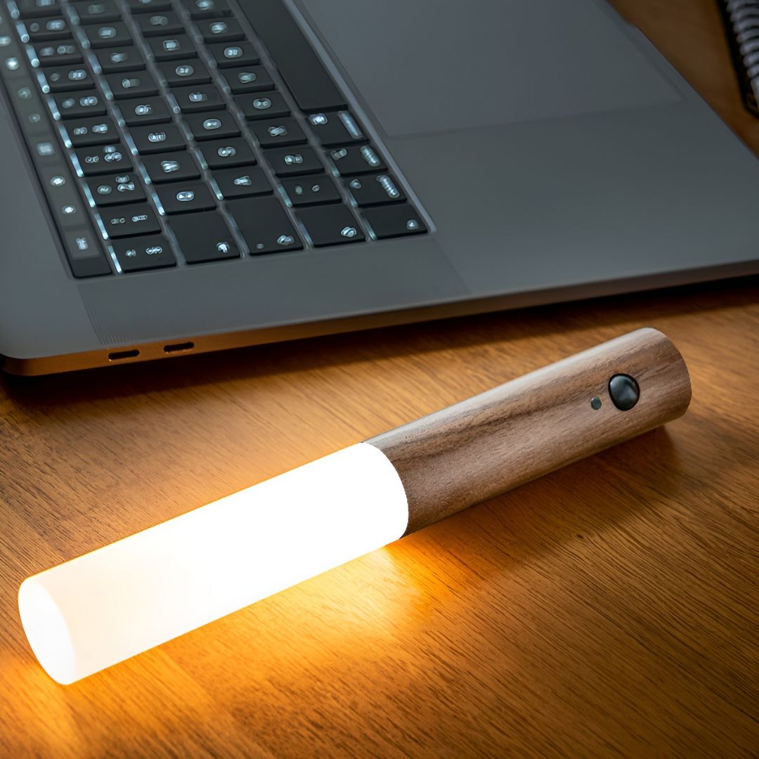 NordLicht applique sans fil avec détecteur de mouvement et fixation magnétique — lampe à piles