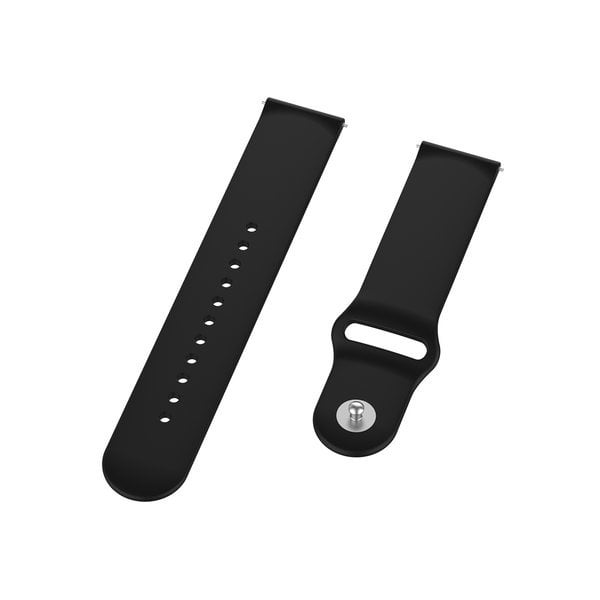 Černý sportovní řemínek k hodinkám — náhradní řemínek pro Samsung Galaxy Watch 3 45mm