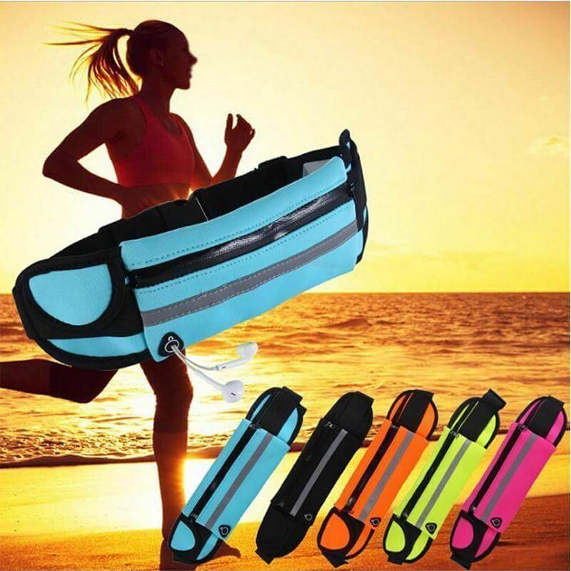 Water-Resistant Running Waist Belt – Fitness & Travel Storage Pack | Ka-mostore