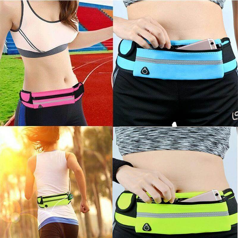 Water-Resistant Running Waist Belt – Fitness & Travel Storage Pack | Ka-mostore