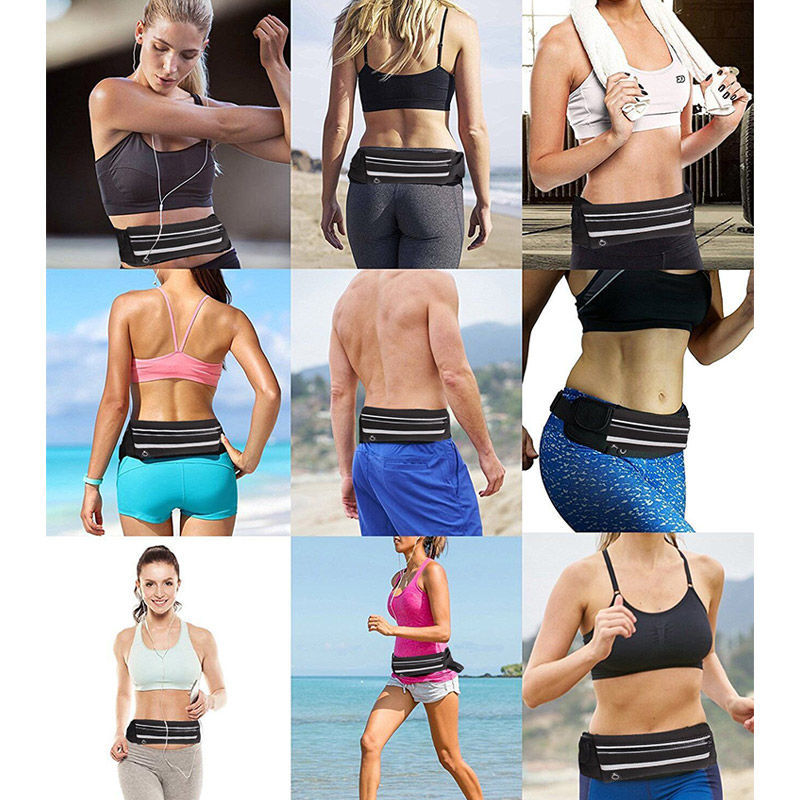 Water-Resistant Running Waist Belt – Fitness & Travel Storage Pack | Ka-mostore