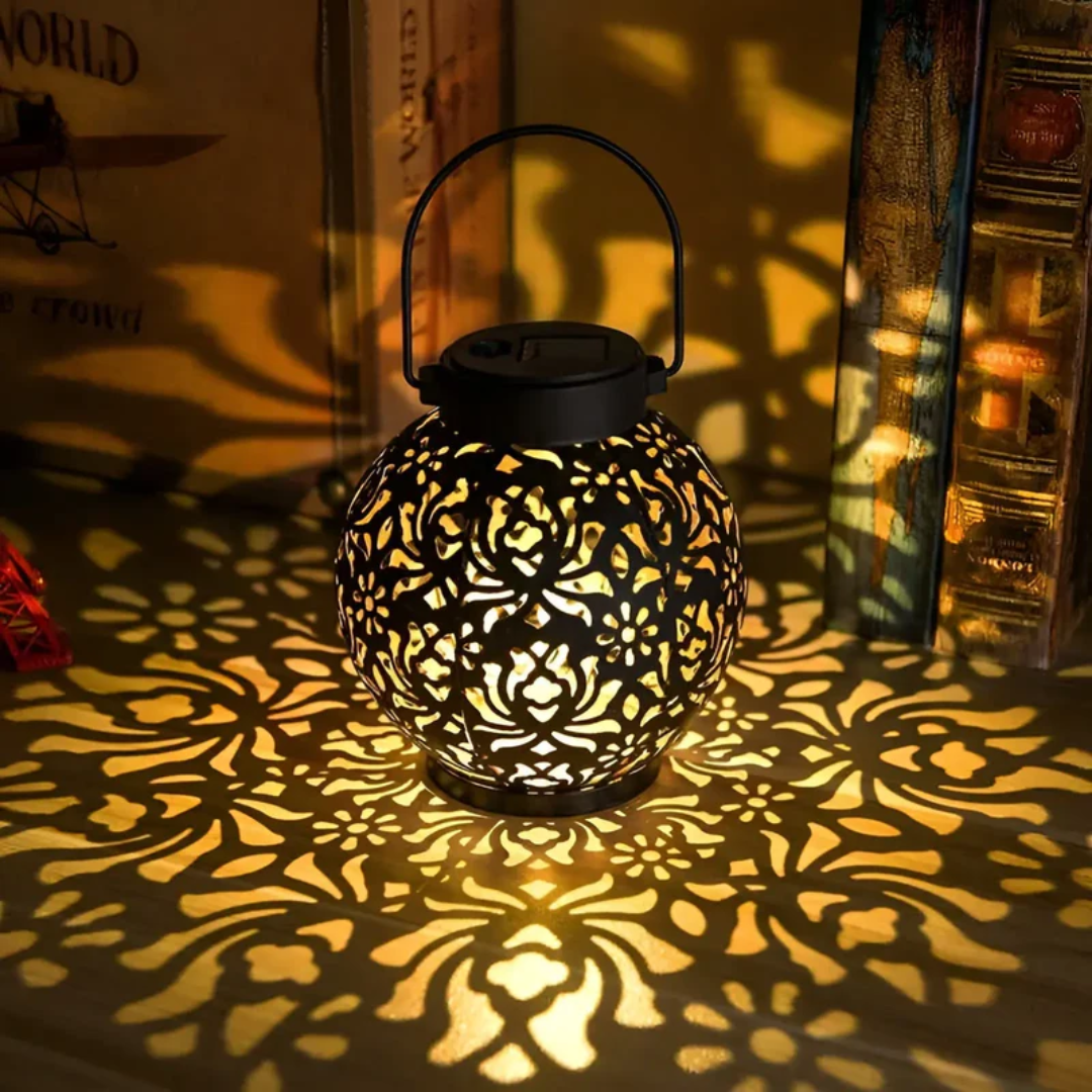 Solar Powered Outdoor Hanging Lantern - Waterproof LED | Ka-mostore