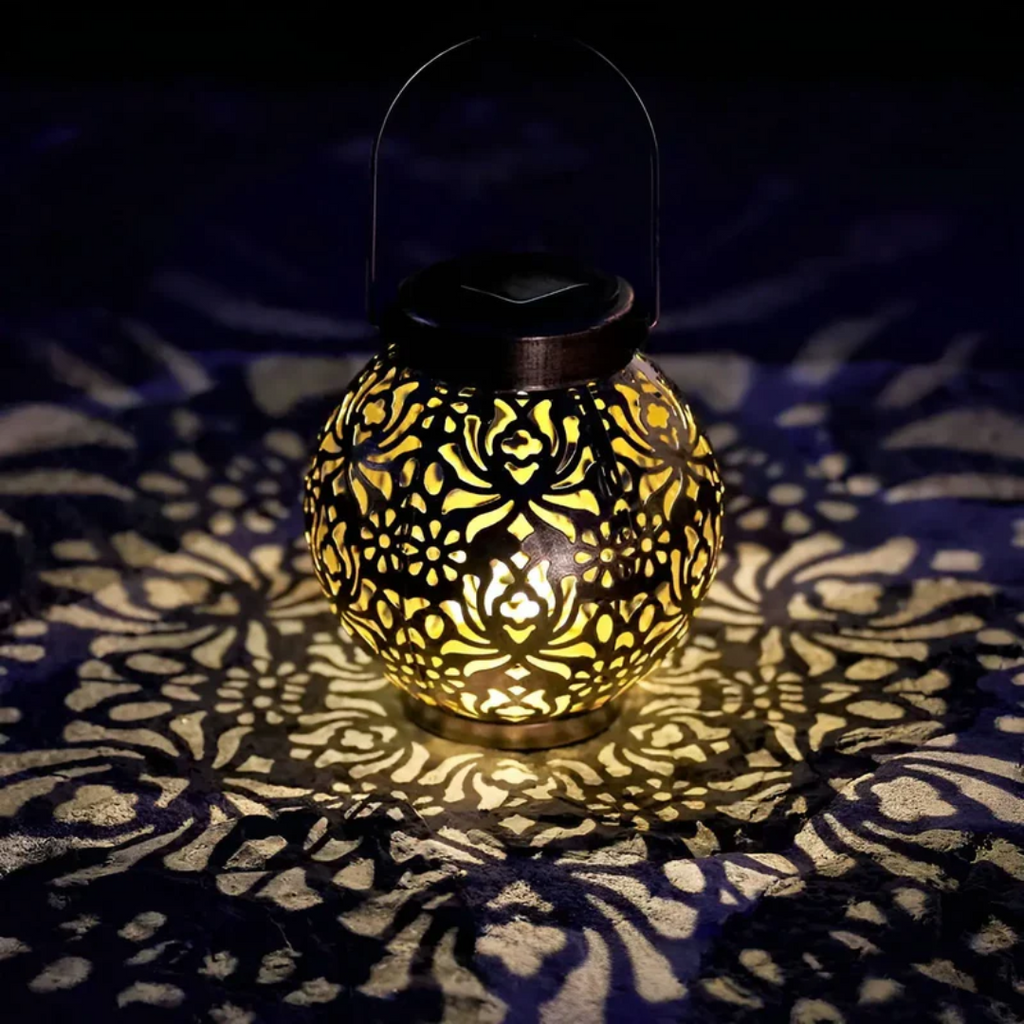 Solar Powered Outdoor Hanging Lantern - Waterproof LED | Ka-mostore