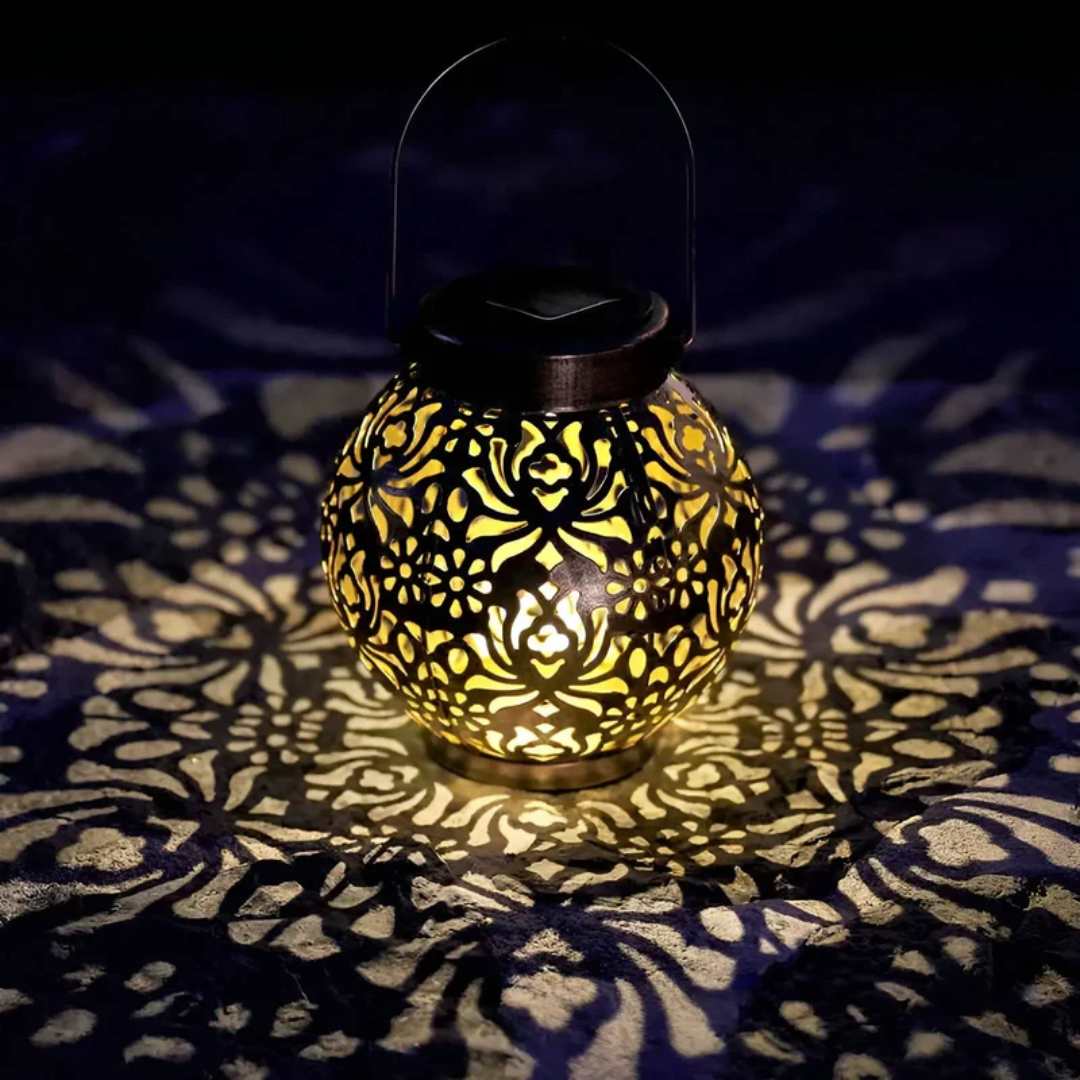 Solar Powered Outdoor Hanging Lantern - Waterproof LED | Ka-mostore