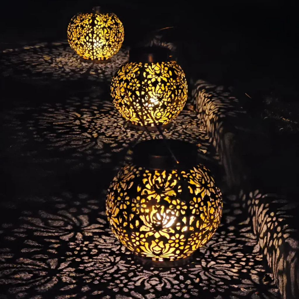 Solar Powered Outdoor Hanging Lantern - Waterproof LED | Ka-mostore