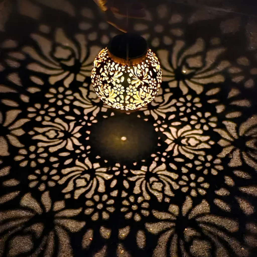 Solar Powered Outdoor Hanging Lantern - Waterproof LED | Ka-mostore