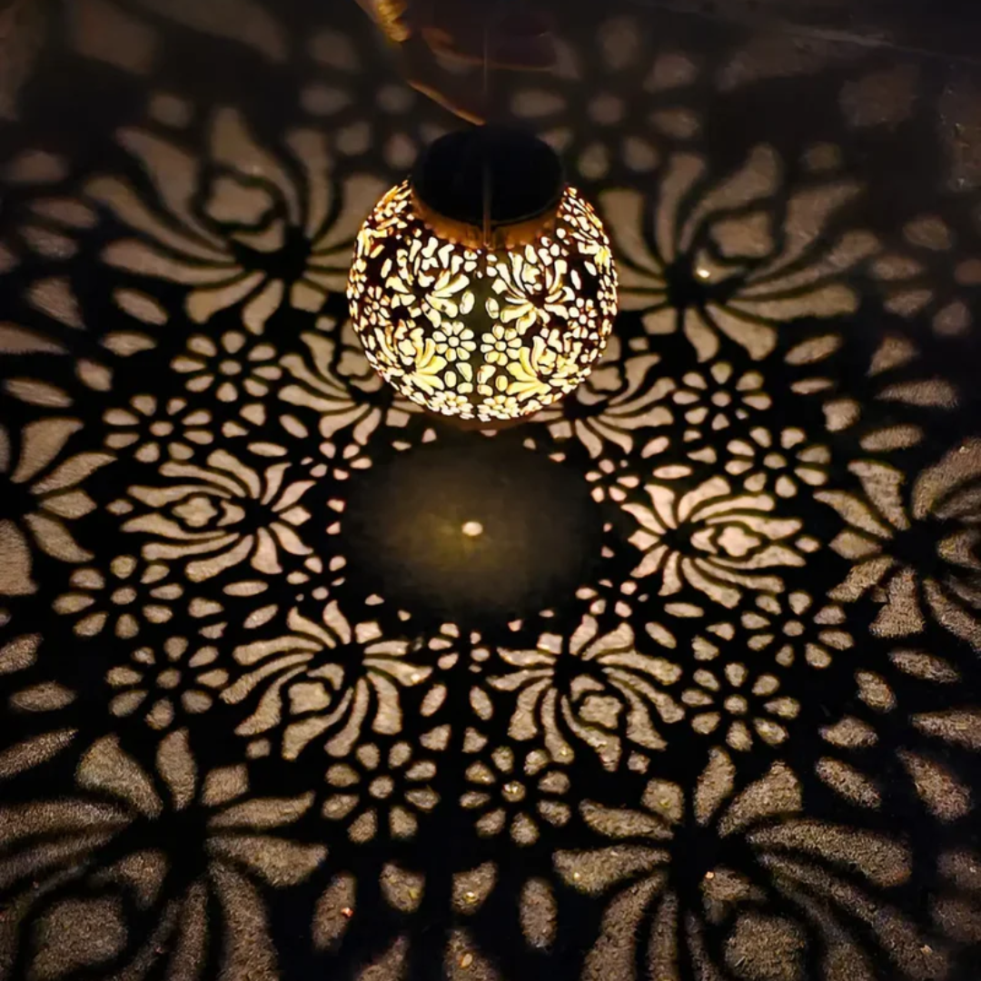 Solar Powered Outdoor Hanging Lantern - Waterproof LED | Ka-mostore