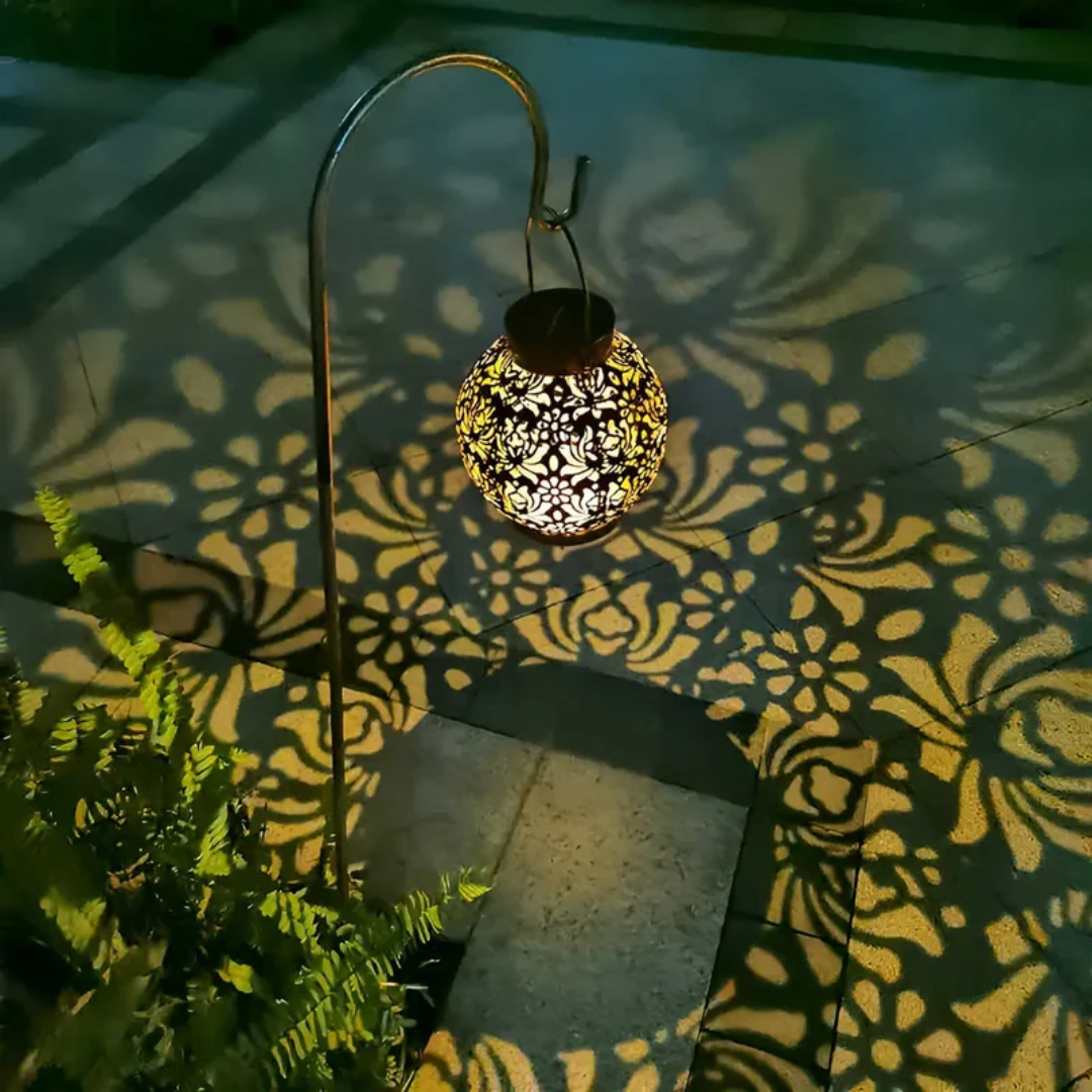Solar Powered Outdoor Hanging Lantern - Waterproof LED | Ka-mostore