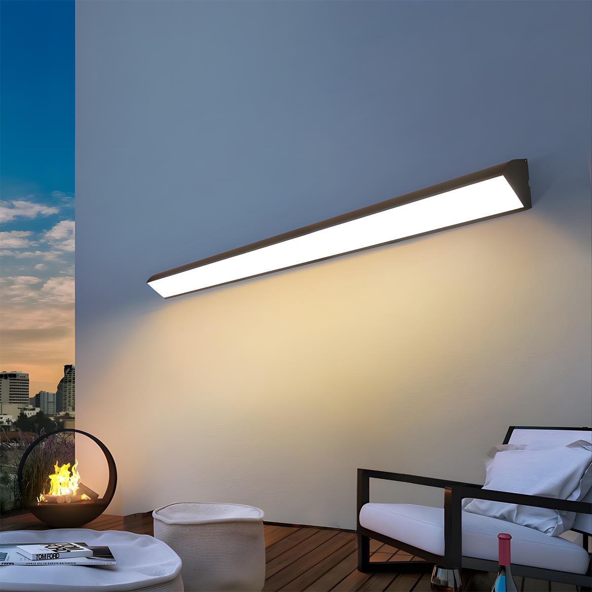 LumaNest Outdoor LED Strip Lights With IP65 Waterproof Rating And 120-Degree Adjustable Beam