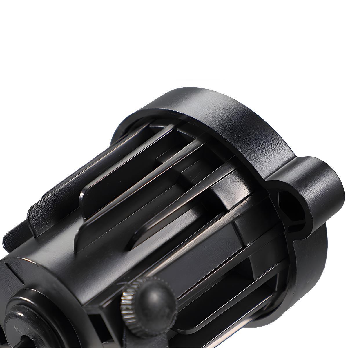 LED Solar Garden Spotlight 3W Black IP65 For Lawn Driveway And Trees