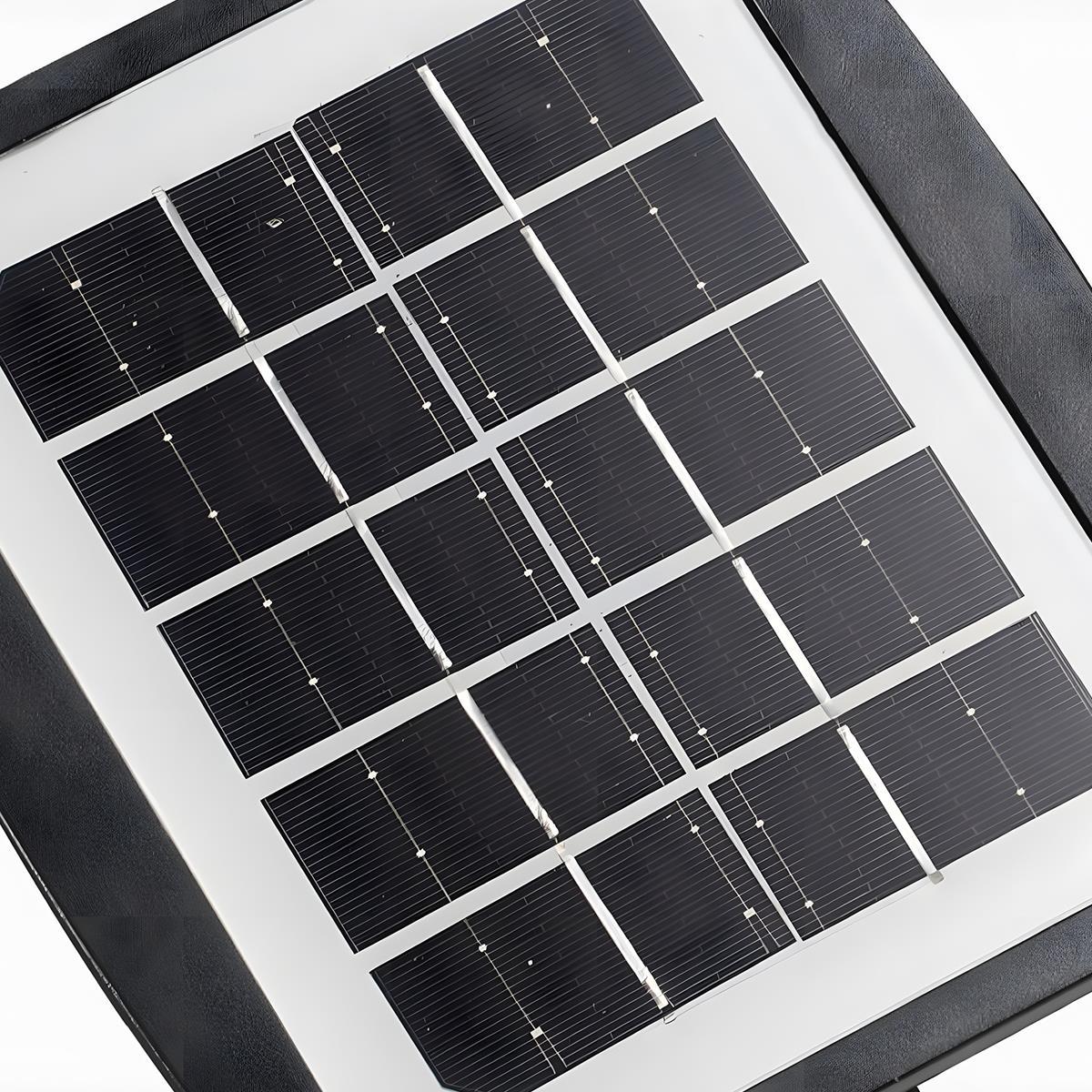 LED Solar Garden Spotlight 3W Black IP65 For Lawn Driveway And Trees