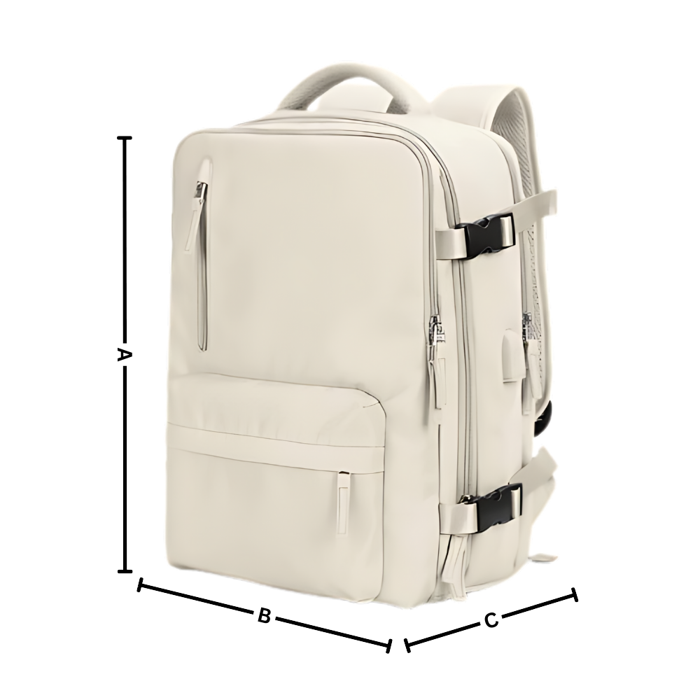 Waterproof Travel Backpack with Integrated USB Charger | Ka-mostore