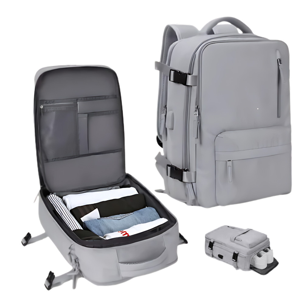 Waterproof Travel Backpack with Integrated USB Charger | Ka-mostore
