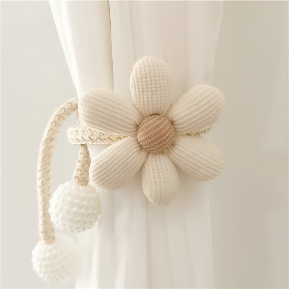 Whimsical Flower Curtain Tie Back | Ka-mostore