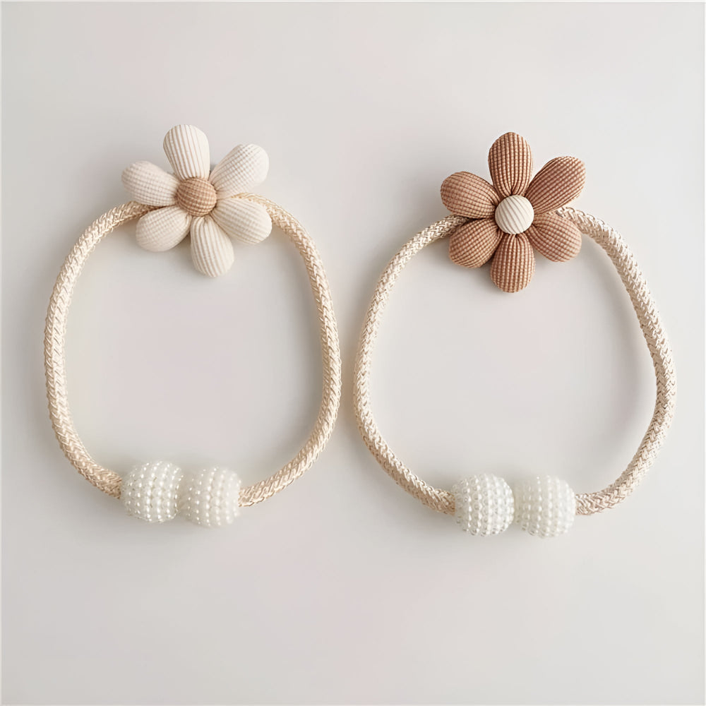 Whimsical Flower Curtain Tie Back | Ka-mostore