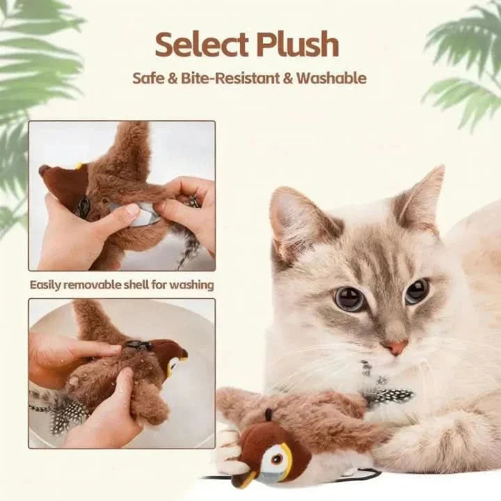 Kattens nya interaktiva mjukisdjur för lek | Ka-mostore