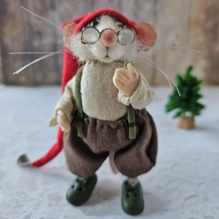 WhiskerWool – Handcrafted, Needle-Felted Mouse | Ka-mostore