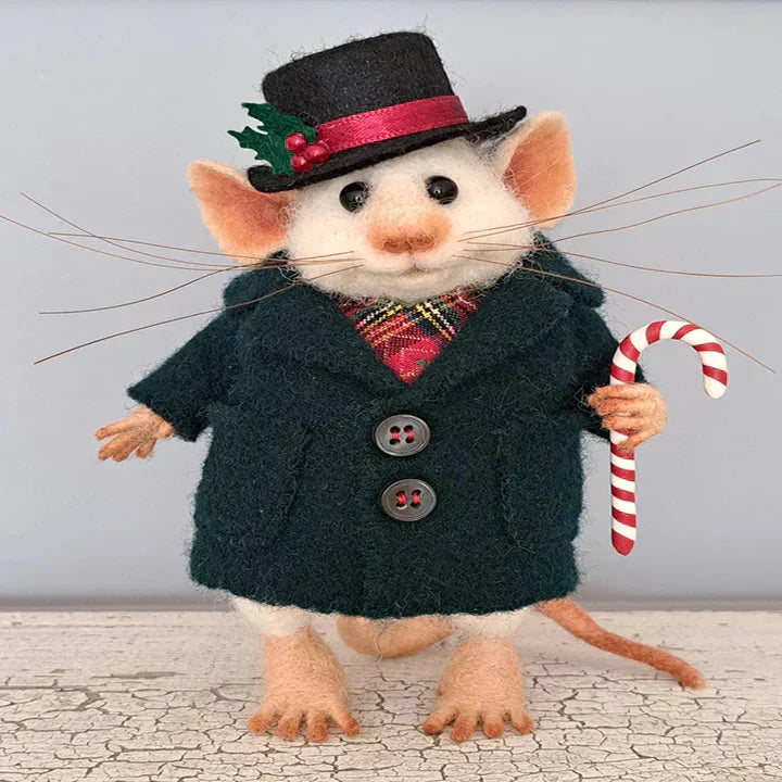 WhiskerWool – Handcrafted, Needle-Felted Mouse | Ka-mostore