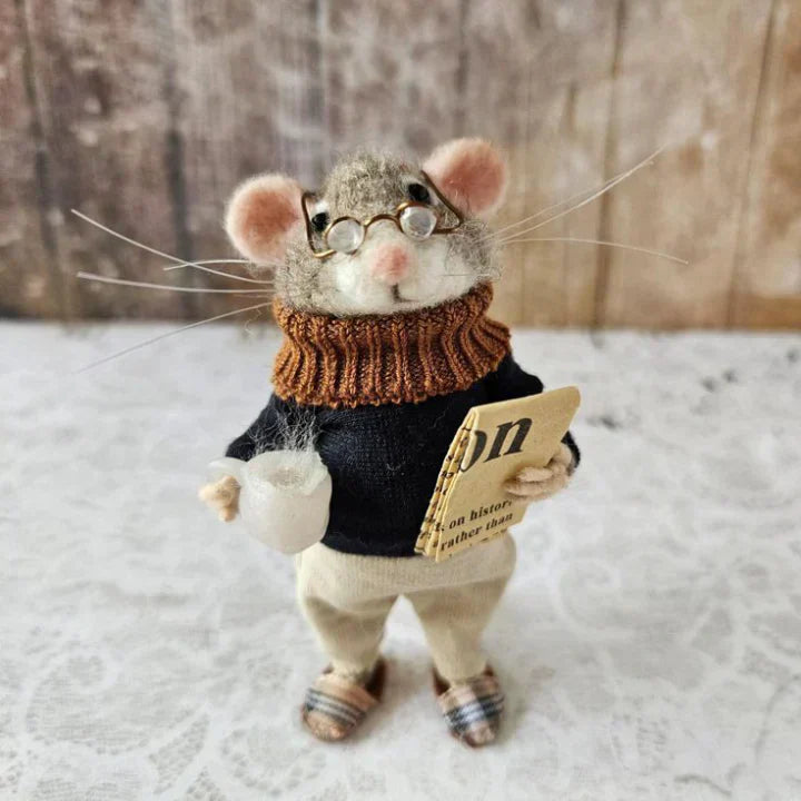 WhiskerWool – Handcrafted, Needle-Felted Mouse | Ka-mostore