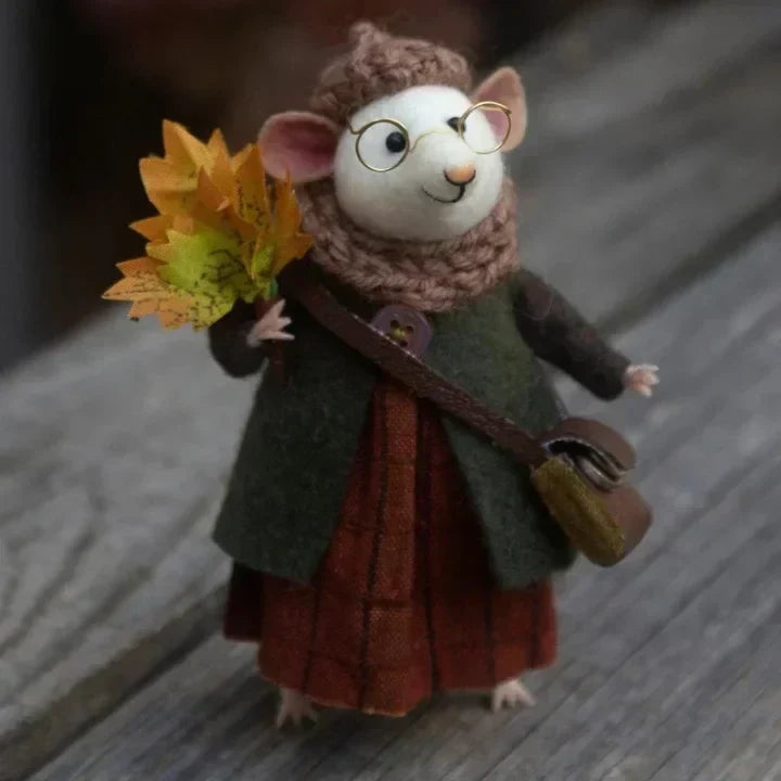 WhiskerWool – Handcrafted, Needle-Felted Mouse | Ka-mostore