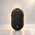 Flauschwärme Rechargeable Hand Warmer — Temperature Display, Compact Pocket Design