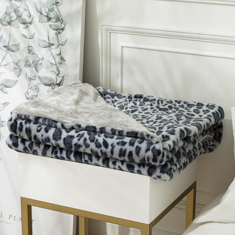 Wild Elegance Leopard Print Blanket | Ka-mostore