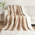 WILDCOZY – Cozy Wild Fur Blanket with Deer Motif – Reversible Plush Comfort | Ka-mostore