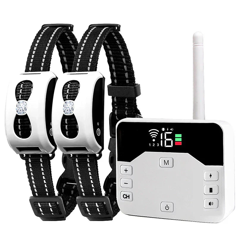 Wireless Fence & Training Collar 2-in-1 - Waterproof & Rechargeable | Ka-mostore
