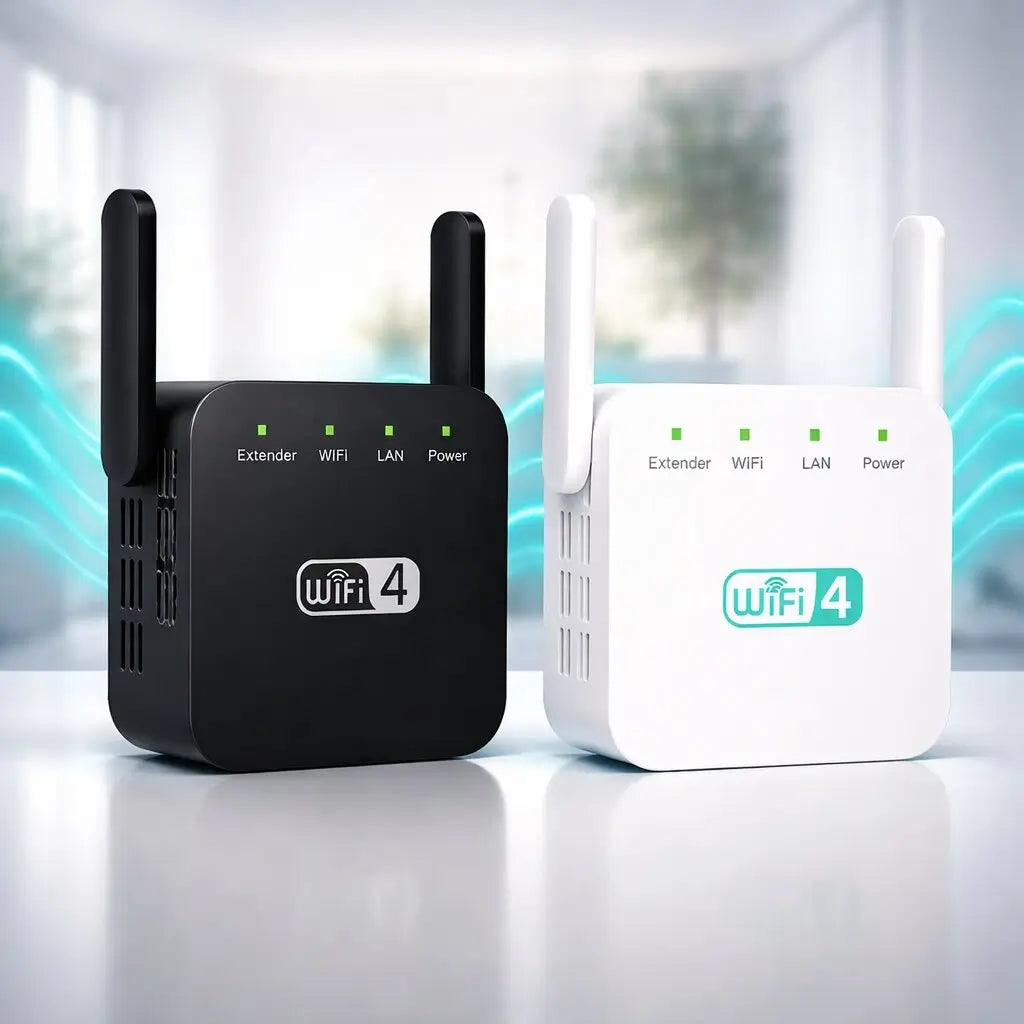 Netzklar Amplificatore e ripetitore Wi-Fi — Copertura di rete estesa e stabile