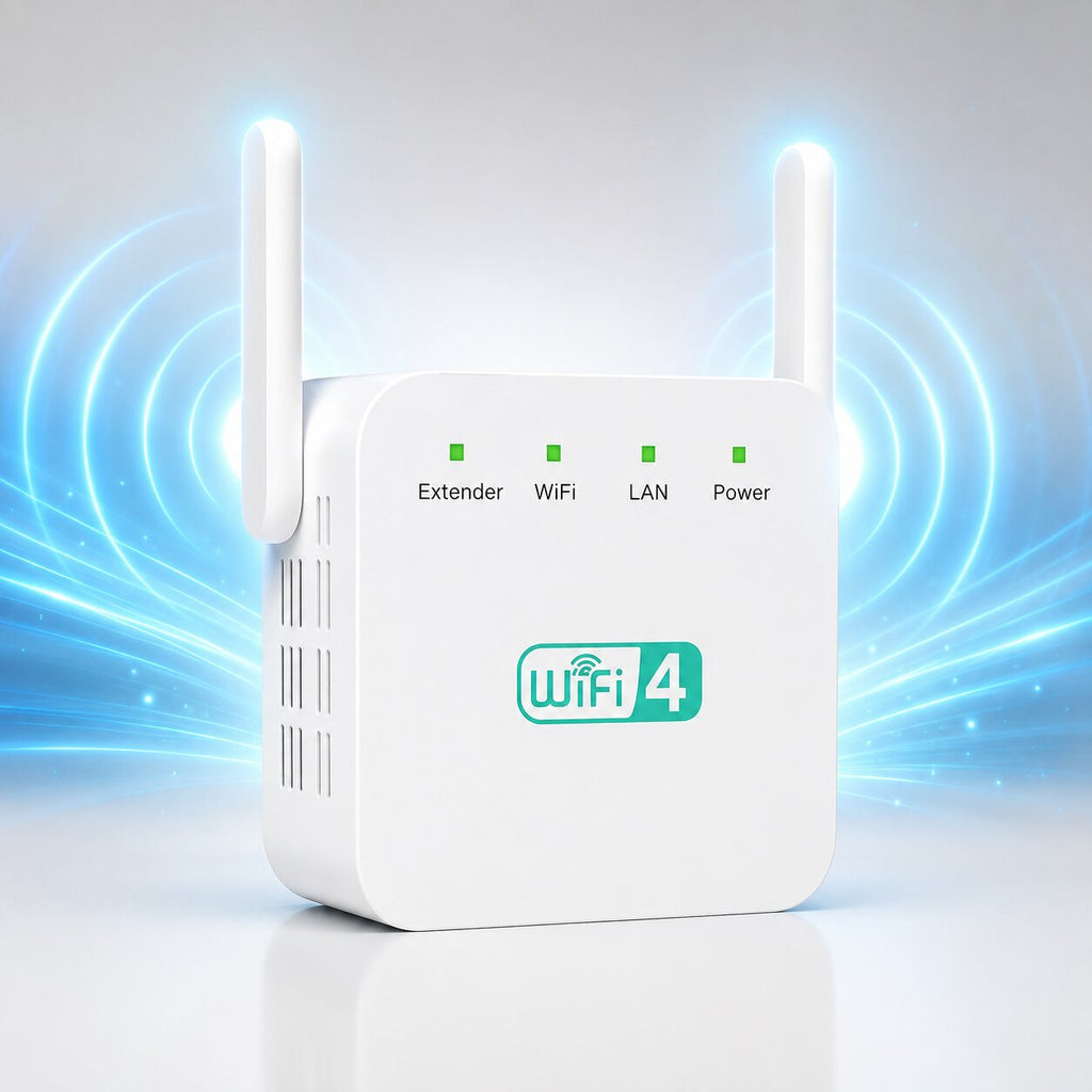 Netzklar Amplificatore e ripetitore Wi-Fi — Copertura di rete estesa e stabile