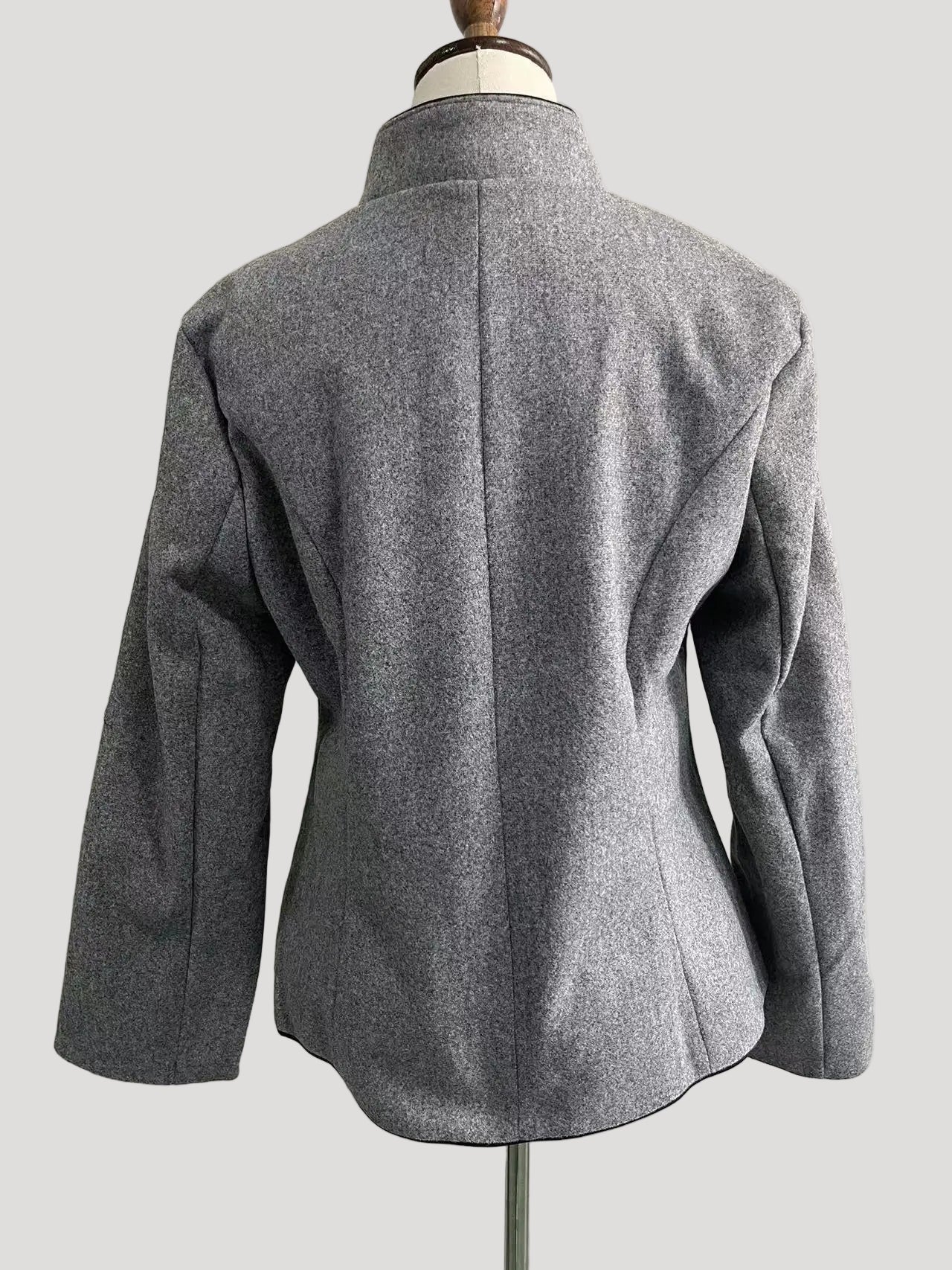 Women's Tailored Stand-Up Collar Jacket | Ka-mostore