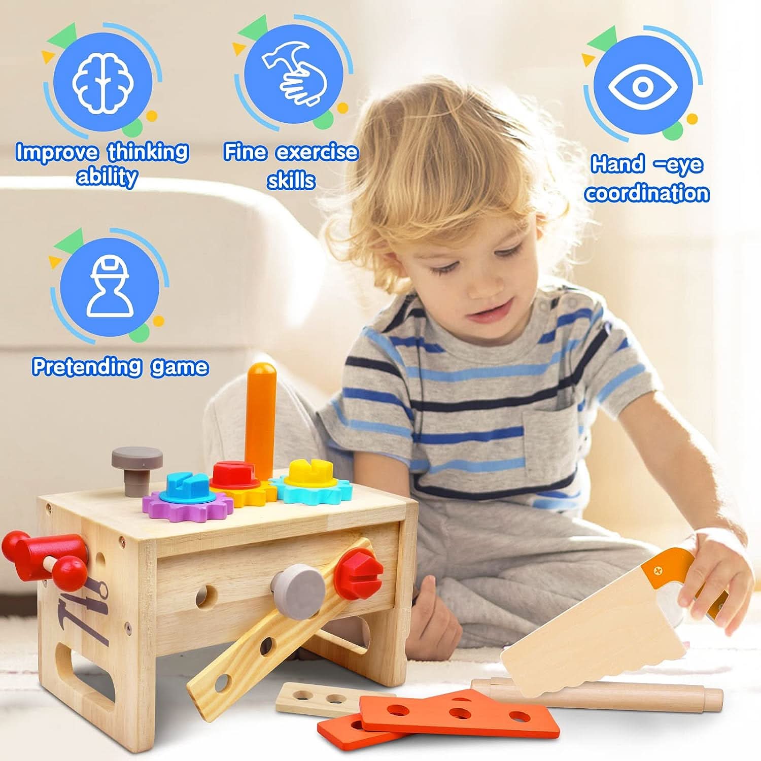 WOODCRAFT – Kids Toolbox for Creative Building & Exploration | Ka-mostore