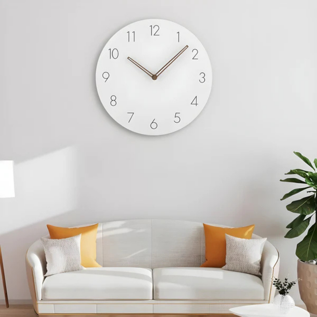 Wooden Wall Clock with Minimalist Style and Elegance | Ka-mostore