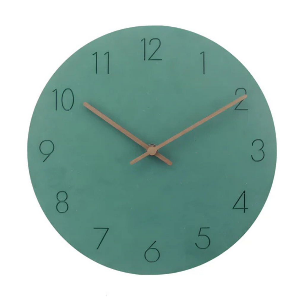 Wooden Wall Clock with Minimalist Style and Elegance | Ka-mostore