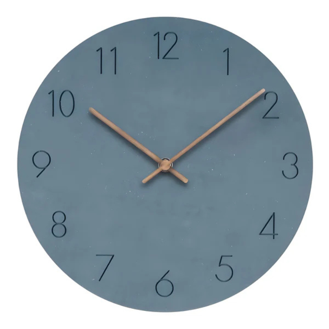 Wooden Wall Clock with Minimalist Style and Elegance | Ka-mostore